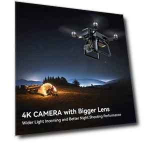 GPS Drones with Camera 4K, 3-Axis Gimbal, 75Mins Flight Time — Drones, Bwine