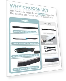 Hard Bristle Crevice Cleaning Brush - Multifunctional Gap Scrub Brush for Home Essentials — Brushes, SXhyf