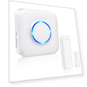 Wireless Door Open Contact Sensor Alarm Chime with 600 FT Range — Chimes, Satisure