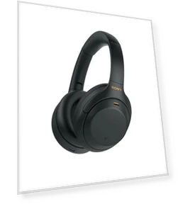 Wireless Premium Noise Canceling Overhead Headphones with Mic — In-Ear Headphones, Sony
