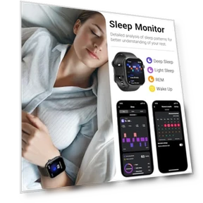 AMOLED Smart Watch — Smartwatches, TOZO
