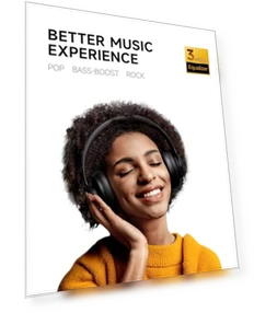 Bluetooth Headphones with 120H Playtime — In-Ear Headphones, Picun