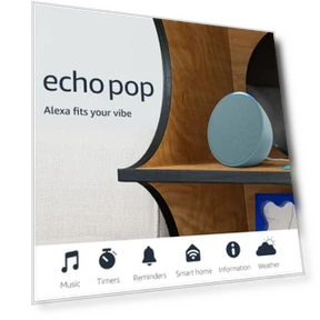 Compact Smart Speaker with Alexa — Compact Voice Recorders, Amazon