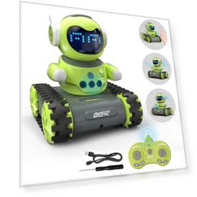 Emo Robot with Gesture Sensing and Remote Control — Interactive Figures & Robots, DEERC