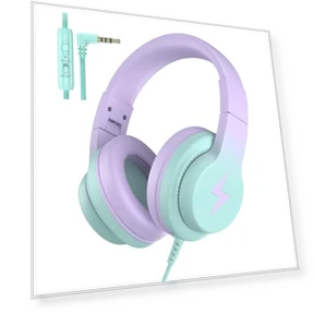Kids Headphones with Microphone — In-Ear Headphones, Candy Bila