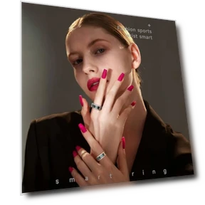 LED Display Smart Ring — Умные кольца, Sqrutri