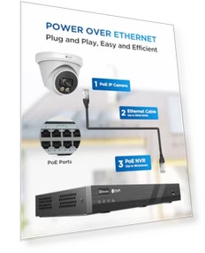 PoE Security Camera System — Домашние системы безопасности, 4COVR