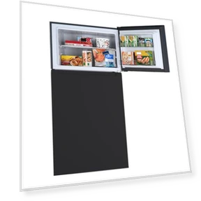 Refrigerator/Freezer with Full-Width Adjustable Glass Shelving — Cooling Solutions, Kenmore