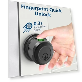 Smart Door Lock Deadbolt — Smart Home Security, GeekTale