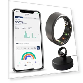 Smart Ring Health Tracker — Умные кольца, Oulencu