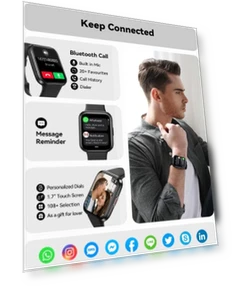 Smart Watch with Alexa Built-in — Smartwatches, ENOMIR