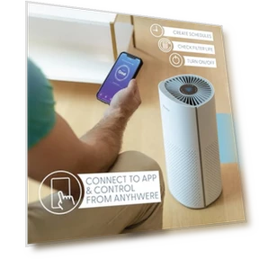 Smart WiFi & Voice Control True HEPA Air Purifier — Activated Carbon Air Purifiers, BlissAer