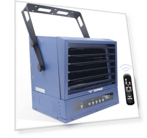 Digital Fan-Forced Ceiling Mount Shop Heater — Portable Heating Solutions, TEMPWARE