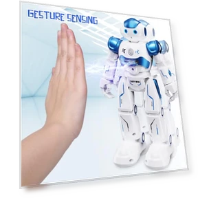 Gesture Sensing Programmable Rechargeable Remote Control Robot — Interactive Figures & Robots, SGILE