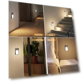 Motion Sensor Step Night Light — Step Lights, VST