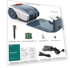 Robotic Lawnmower — Autonomous Lawn Care, KOWOLL