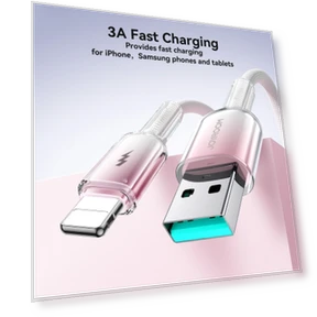 Crystal Clear Series Fast Charging Data Cable — Cables, JOYROOM