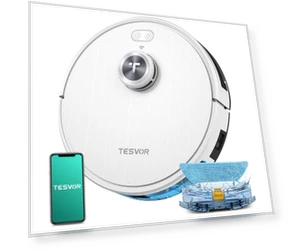 Robot Vacuum Cleaner with Wiping Function — Smart Cleaning Robots, Tesvor