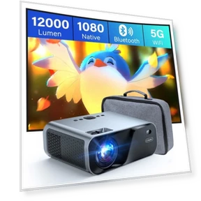 Mini Projector — Home Theater Projectors, SUREWHEEL