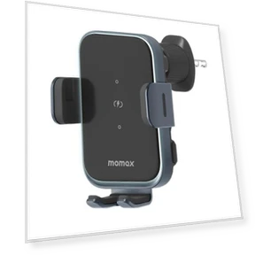 Dual Coil Induction Wireless Fast Charging Car Holder — Vehicle Power Solutions, MOMAX