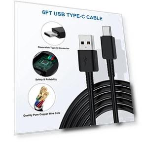 Fast Charging USB C Charger with Cable — Charging Solutions, Shenzhen Hua Nantong Electronic Technology Co., Ltd.