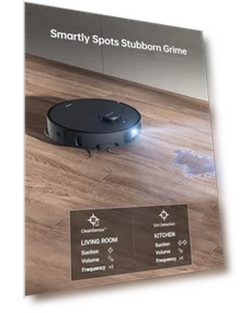 Robot Vacuum with Detachable & Liftable Mop — Smart Cleaning Robots, Dreame