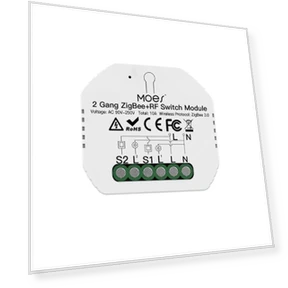 Умное реле ZigBee Smart Switch Module — Умные модули, MOES