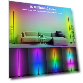 LED Corner Floor Lamp — Wall Lighting, Miortior