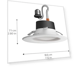 Smart LED Downlight - 4 Pack — LED, Philips Hue