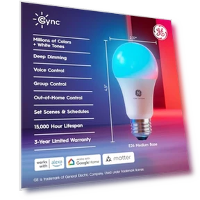 Smart LED Light Bulbs — LED, Cync