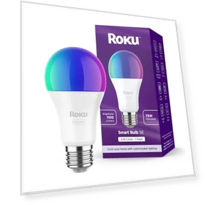 Smart Light Bulbs (Color) — LED, Roku