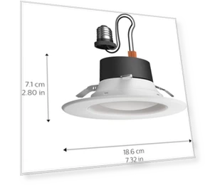 Smart Recessed LED Downlight — Lighting Solutions, Philips Hue