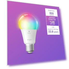 WiFi Color Changing Light Bulb — LED, Sengled