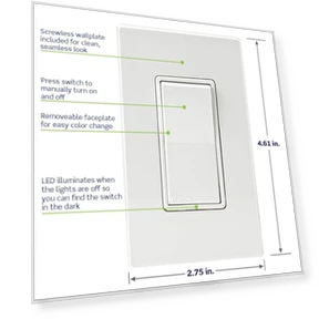 Decora Smart Switch — Smart Home Hubs & Controllers, Leviton