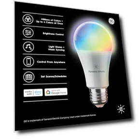Dynamic Effects Smart LED Light Bulb — LED, Cync
