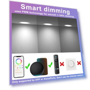 Smart Recessed Lighting RGBCW Color Changing LED Downlight — LED, SikSog