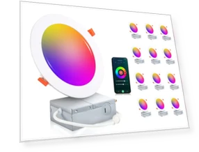 Smart WiFi LED Recessed Lighting — Lighting Solutions, CLOUDY BAY
