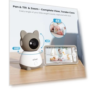 Baby Monitor with 2K Camera and Audio — Baby Monitors, iegeek