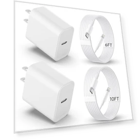 Fast Charging Wall Charger with USB C Cable — Charging Solutions, ABCSQUAD