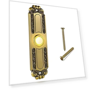 Lighted Doorbell Button Wired — Chimes, Dreyoo