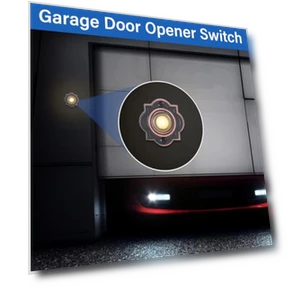 Wired Lighted Up LED Doorbell Button — Push Buttons, RANERVZ