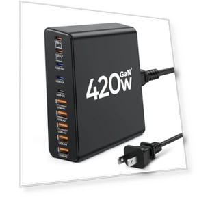 10-портовое зарядное устройство USB C GaN — Зарядные устройства, Aexhend