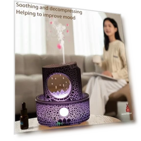 Aromatherapy Humidifier for Sleep Relaxation — Air Moisturizers, fuliying