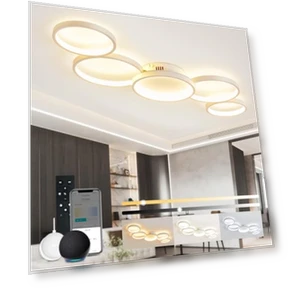 LED Smart Ceiling Light Dimmable — Overhead Lighting, SKY ANGLE