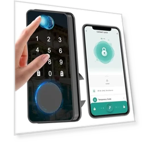 Smart Fingerprint Door Lock — Smart Home Security, icamdoor