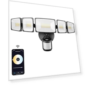 Умная LED-подсветка безопасности с датчиком движения — Прожекторы и охранное освещение, Onforu