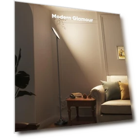 Super Bright LED Floor Lamp with Remote Control — Standing Lights, SIBRILLE