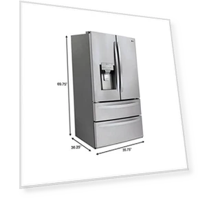 28 Cu. Ft. 4-Door French Door Refrigerator — Cooling Solutions, LG