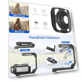 FHD 1080P Video Camera for YouTube — Camcorder, kimonie