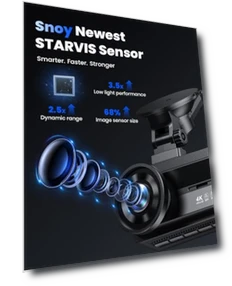 Touch Screen 4k Car Camera with STARVIS Sensor — Rearview Safety Systems, COOLCRAZY